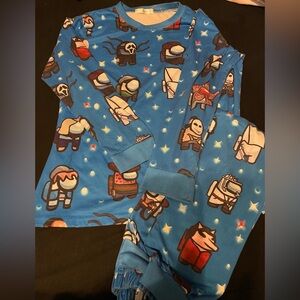 Among Us Boys Pajamas Set – 2-Piece Sleepwear (Top & Pants)